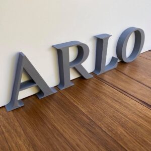 3D Block Letters - Small