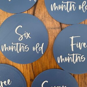 Baby Milestone Set - Mountains