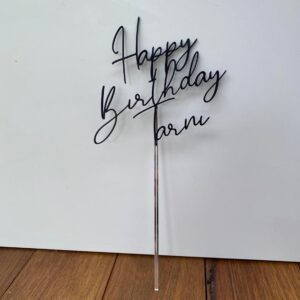 Happy Birthday Cake Topper