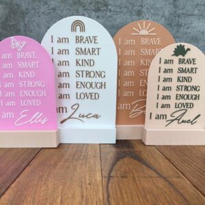 affirmation plaque