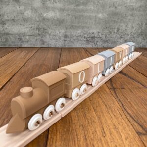 Neutral themed train