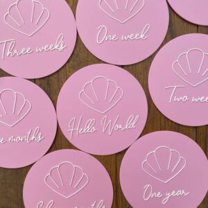 Baby Milestone Set - Shell