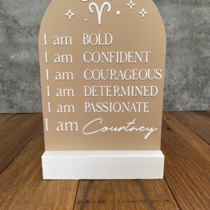 Personalised Astrology Plaque