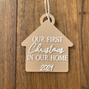 First Christmas Home Decoration