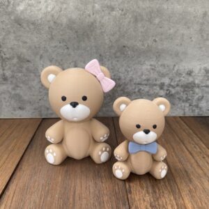3D Teddy Bear Cake Topper