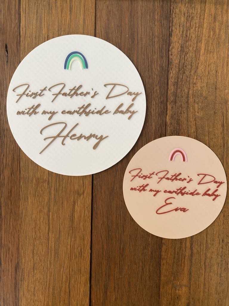 First Earthside Fathers Day Plaque - Image 2