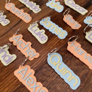 Party Favour Keychains Set