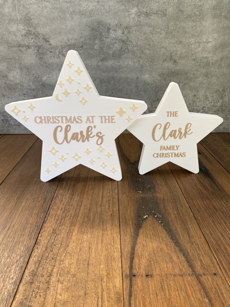 Personalised Christmas Tree Star - Image 5