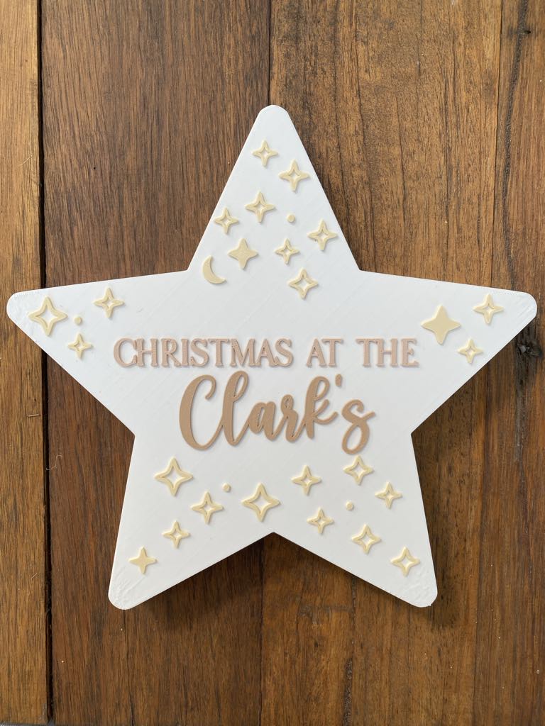 Personalised Christmas Tree Star - Image 6