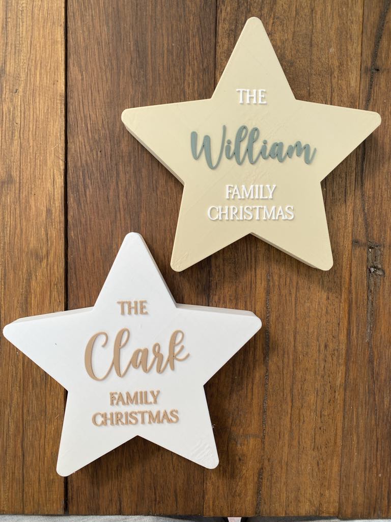 Personalised Christmas Tree Star - Image 7